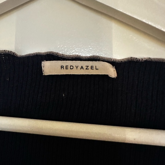 Blue Ruched Knit Top - Picture 2 of 4